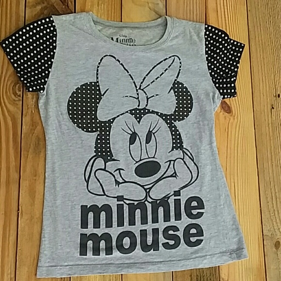 Girls 10/12 Official Disney Minnie Mouse Top - Picture 4 of 4